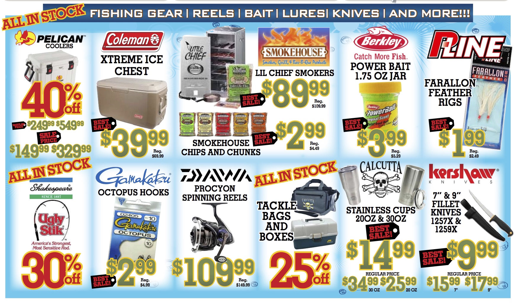 Outdoor Sportsman hunting and fishing goods, gun repair Stockton, CA